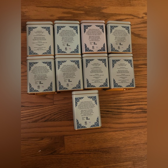 Harney & Sons Vintage/Retro Inspired *Empty* Tins - Cute Homegood Home Accent - Picture 4 of 12